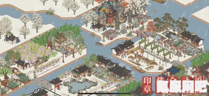 江南百景图神龙冰雕，建筑之美与神秘传说