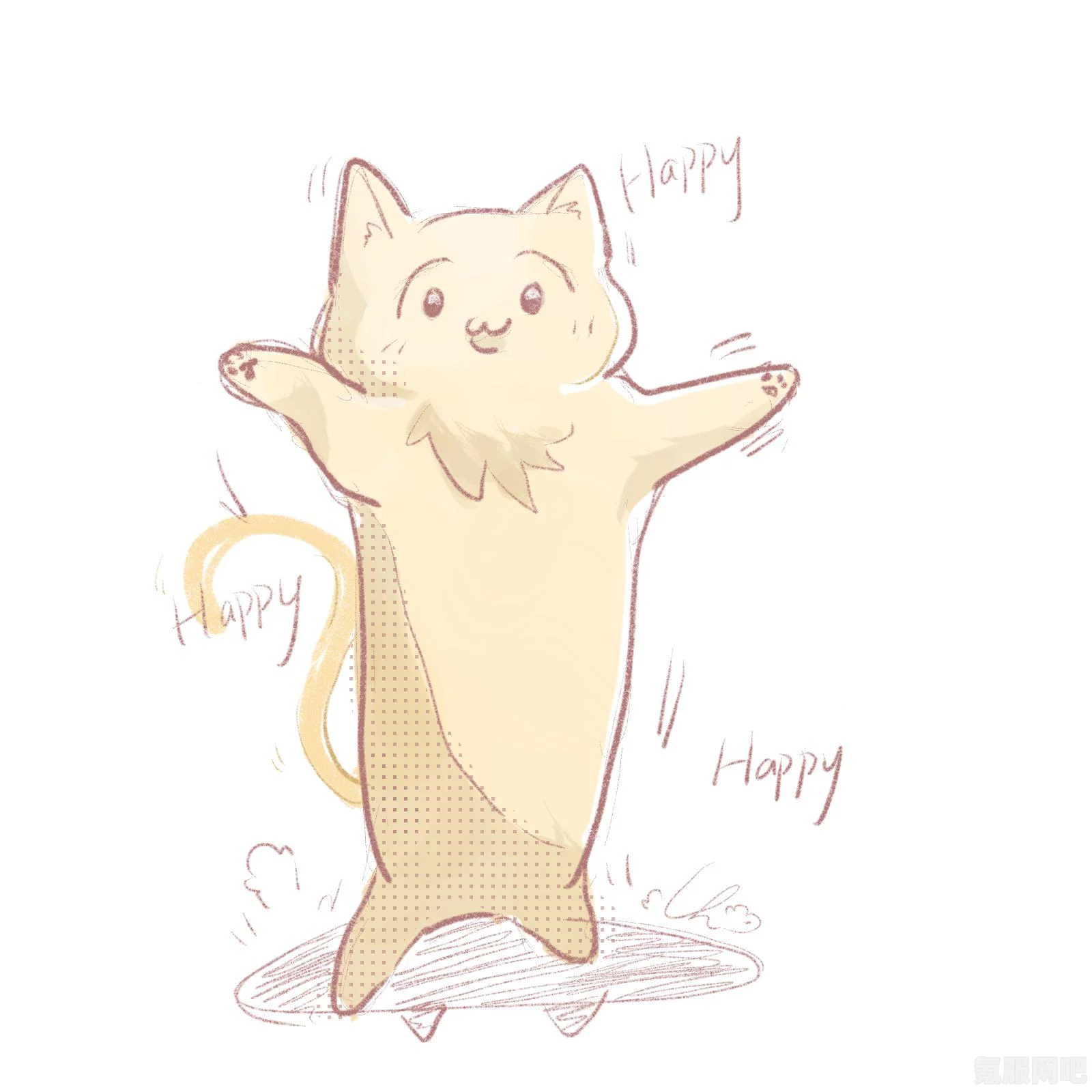 Happyhappyhappy猫与歌曲Happyhappyhappy的探秘