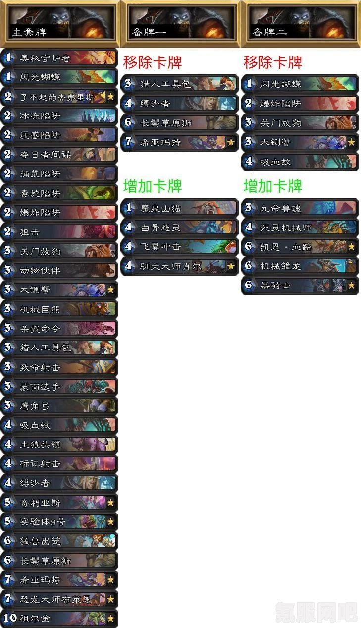 炉石传说宇宙猎卡组推荐介绍