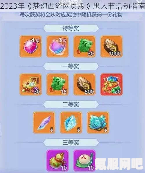 梦幻西游网页版2023愚人节活动玩法解析与攻略