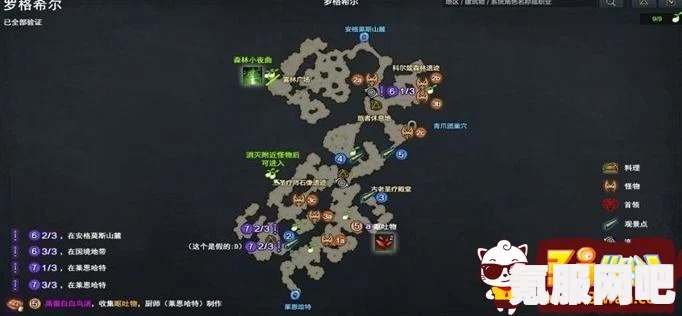 阿米斯特可可种子位置详解，失落的方舟中种子与鸟瞰点分布全攻略