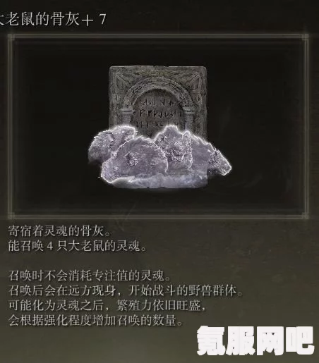 艾尔登法环骨灰种类介绍与功能详解