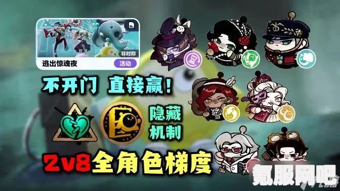 蛋仔派对逃出惊魂夜全阵营角色介绍