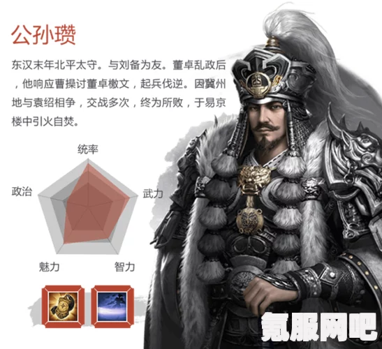 三国志战棋版公孙瓒强度解析