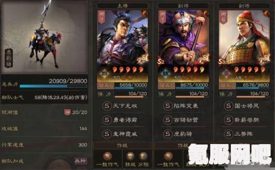 三国志战棋版吕布阵容搭配攻略，打造无敌战力组合