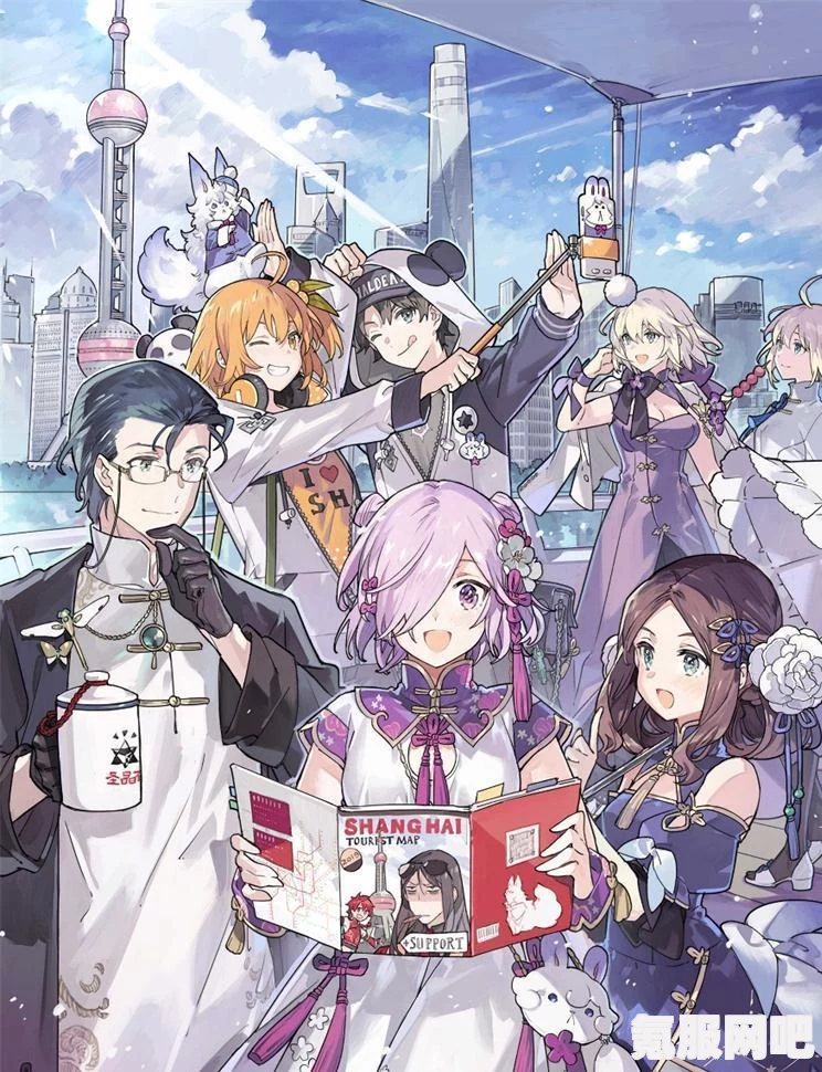 FGO国服八周年主视觉图的细节深度解读