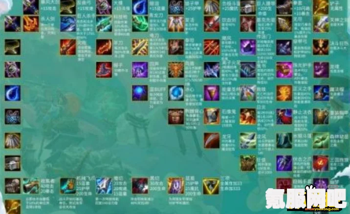云顶之弈S8.5装备合成表大全（最新2023年概览）