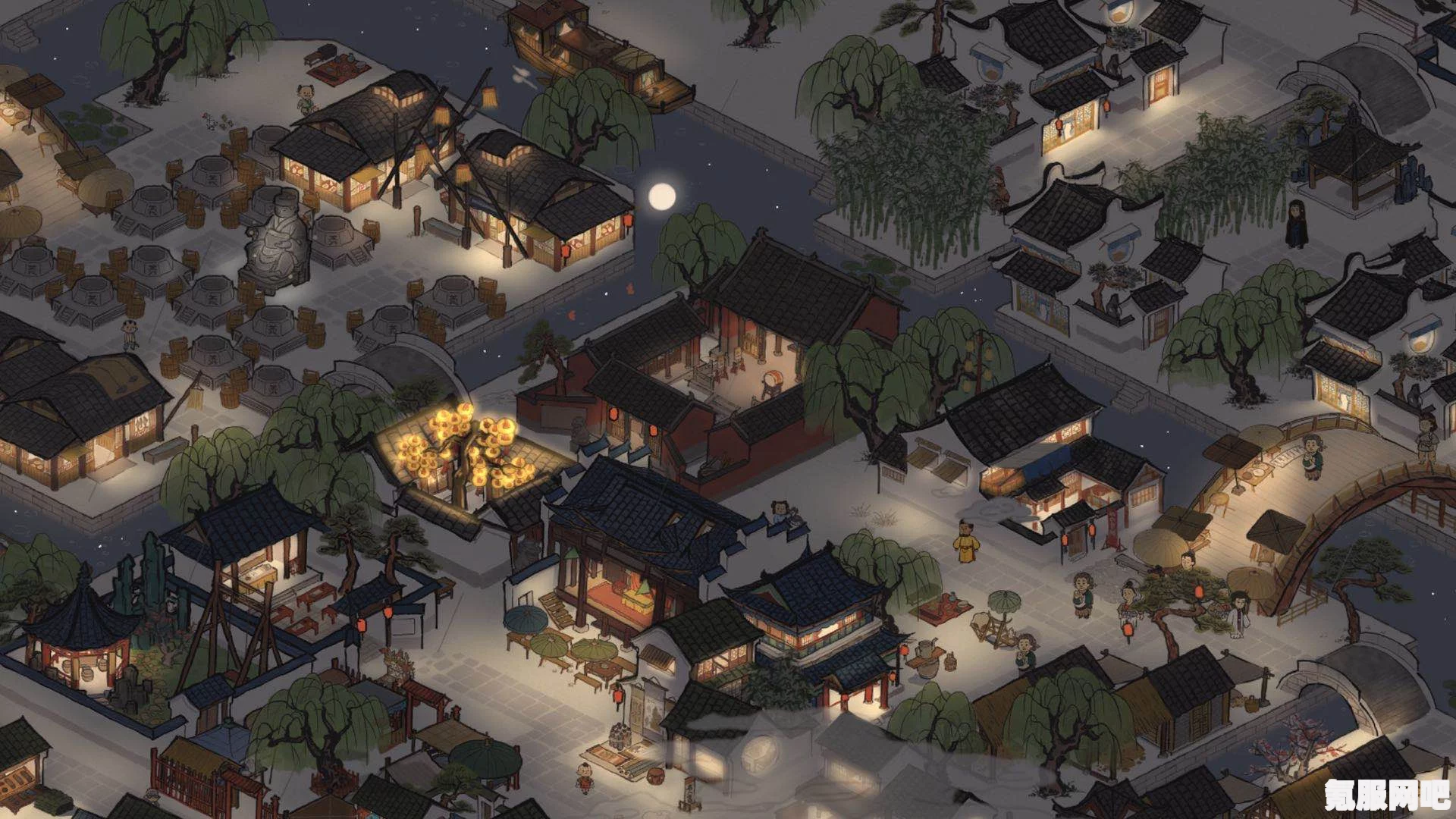 江南百景图河灯系列建筑介绍