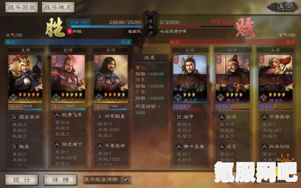 三国志战棋版勇冠西洲战法介绍及其效用
