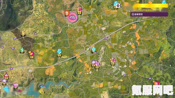 地平线5繁茂之地农场的地理位置及分享
