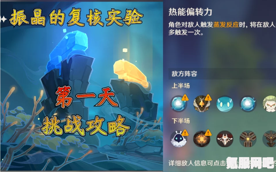 原神振晶的复核实验第一天攻略大全，从入门到精通