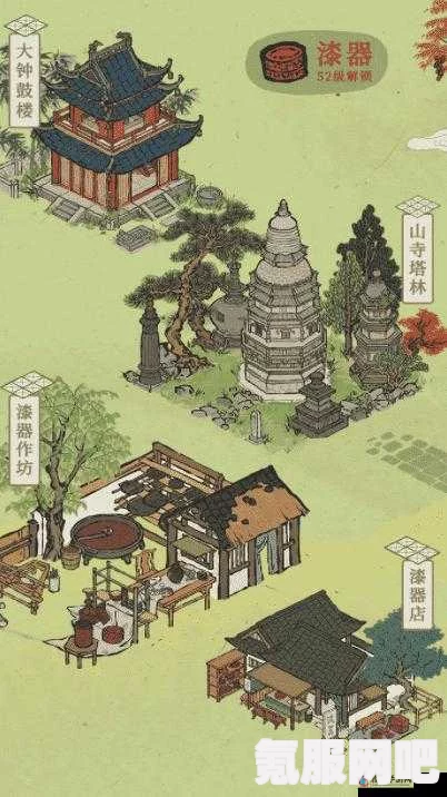 江南百景图寻香系列建筑介绍
