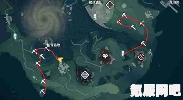 鸣潮全矿石采集攻略，紫金簇采集路线图详解