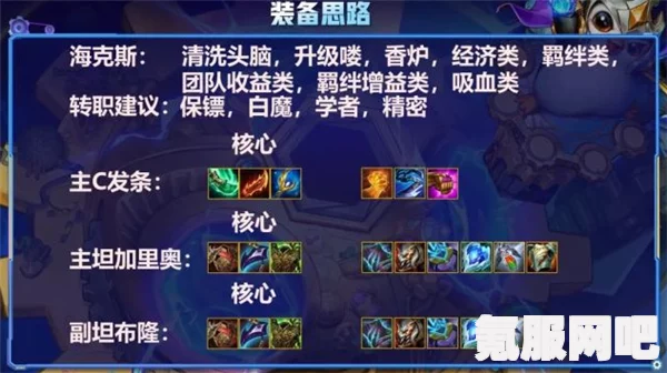 金铲铲之战，重装秘术阵容玩法介绍