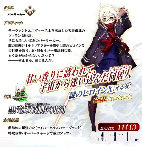 揭秘FGO中的神秘女主角X，技能宝具深度解析与强度介绍