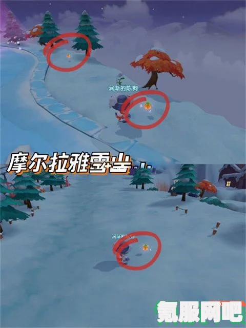摩尔庄园守岁烟花分布详解，全面解析烟花位置