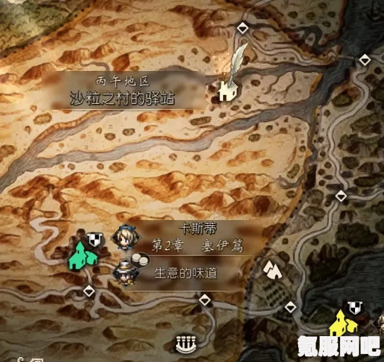 八方旅人2星落之泉位置详解，探索神秘之地