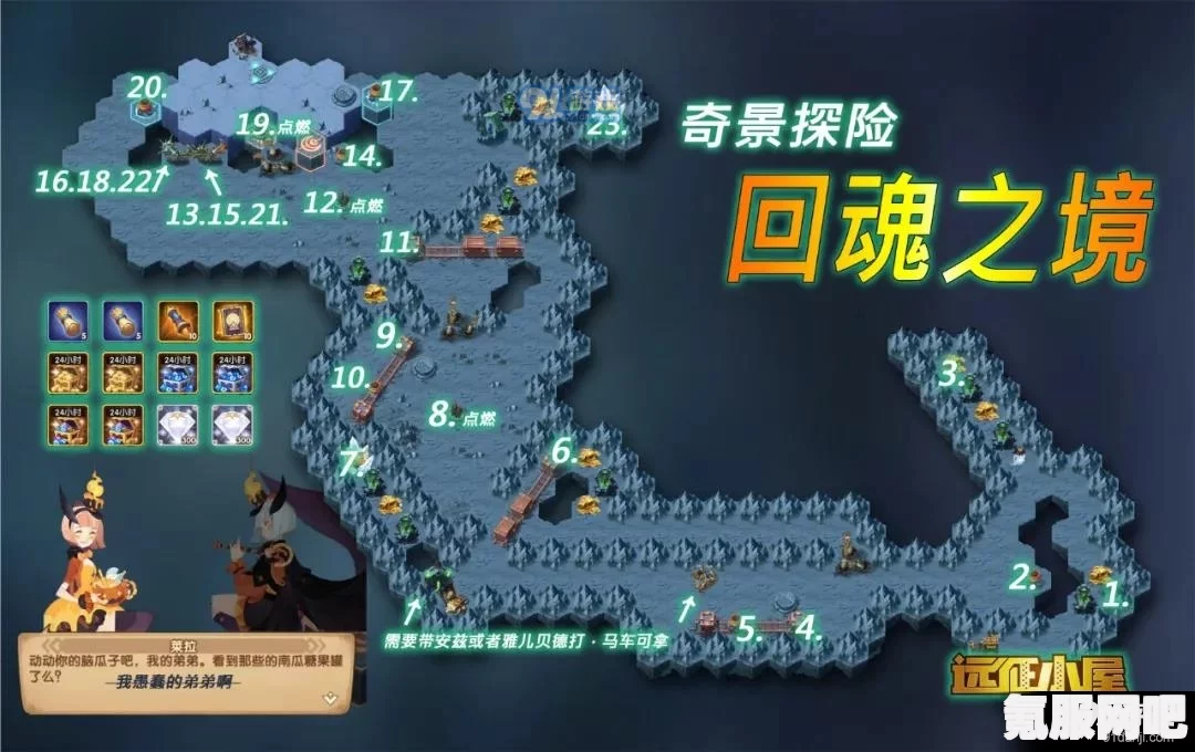 剑与远征，沉没之城的攻略路线图详解