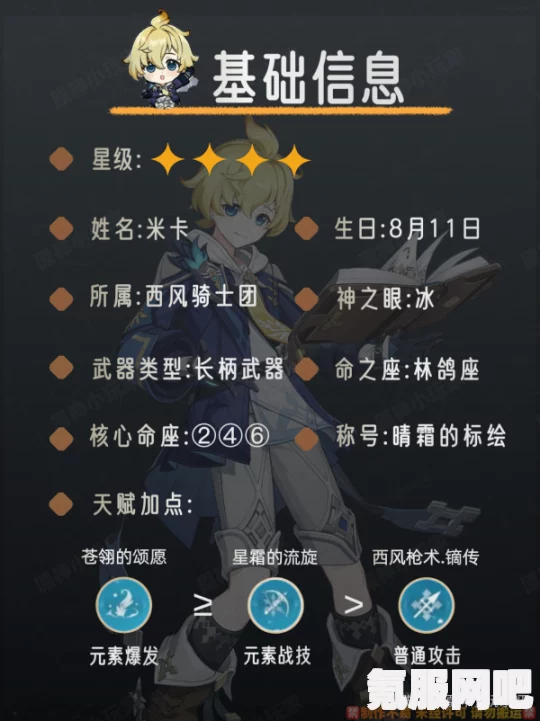 原神米卡队伍搭配推荐及配队策略详解