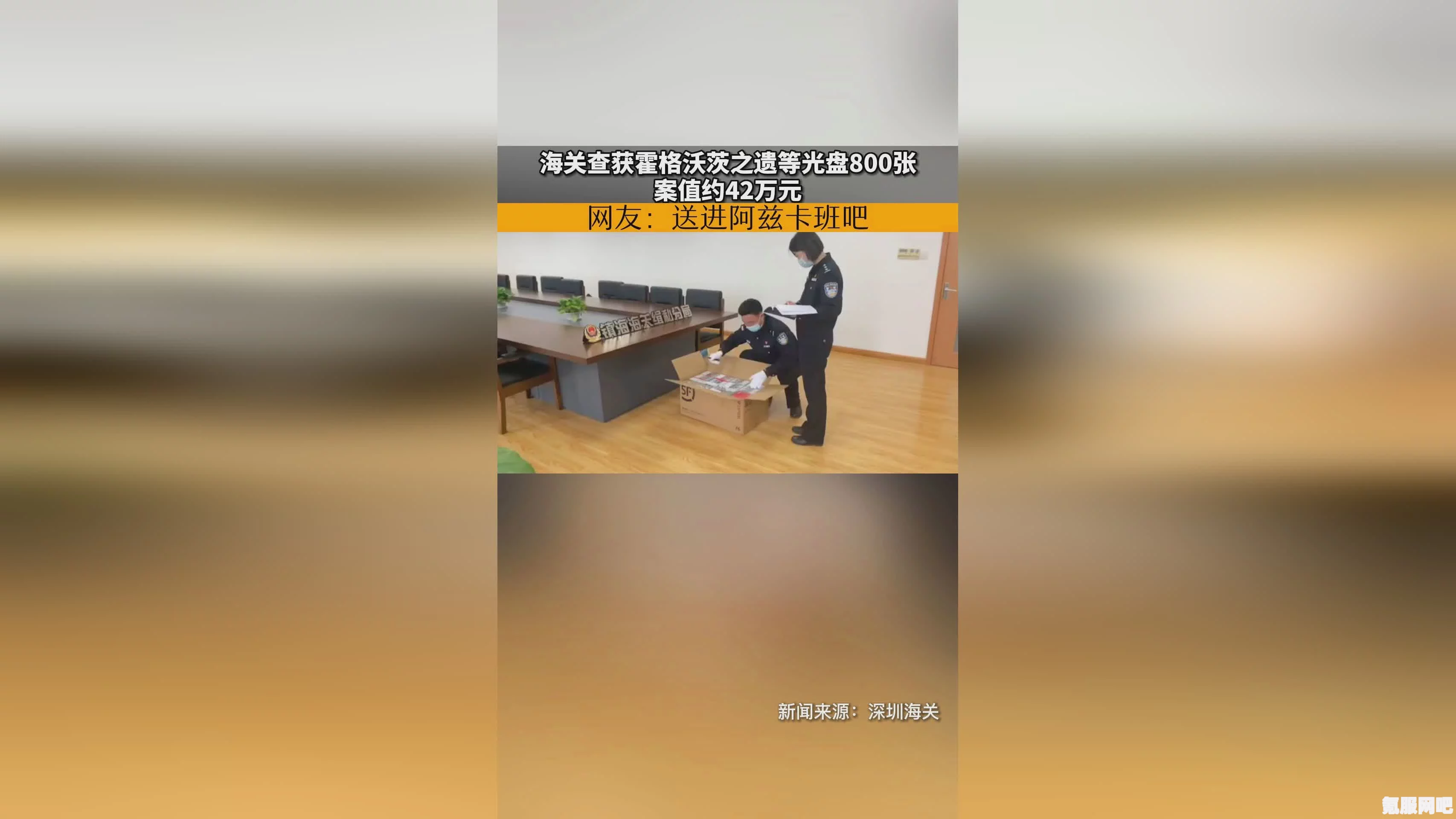 揭秘海关查获霍格沃茨之遗等光盘事件，800张光盘的背后故事