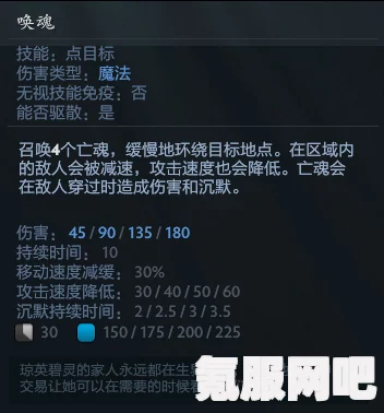 DOTA2琼英碧灵技能详解