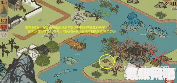江南百景图今夕探索指南，彩蛋攻略揭秘，宝藏地点大揭秘
