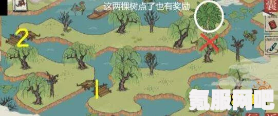 江南百景图小隐绣坊，钥匙与作画工具的位置详解