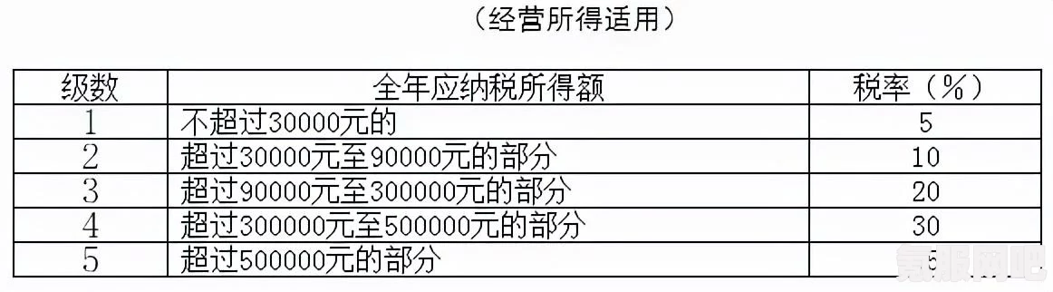 2023年个人所得税税率表详解及查询途径