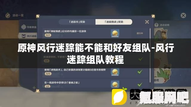 原神风行迷踪能否与好友组队？方法与攻略详解