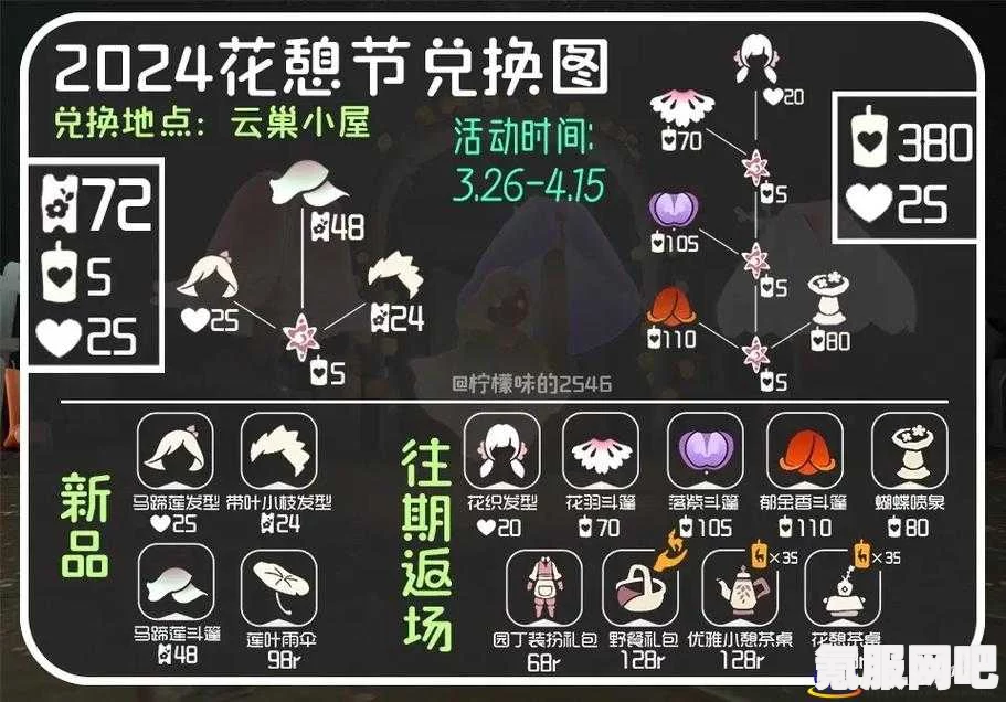 光遇4.10花憩节活动攻略，鲜花代币全收集指南