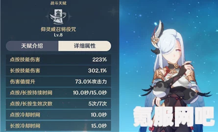 原神申鹤天赋升级攻略，顺序与技巧详解