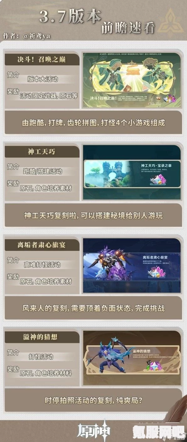 原神2.5版本全新内容深度解析与全面汇总介绍