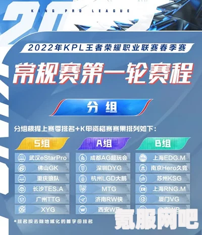 王者荣耀KPL 2022年赛事时间表，春季赛具体日期及更多信息分享