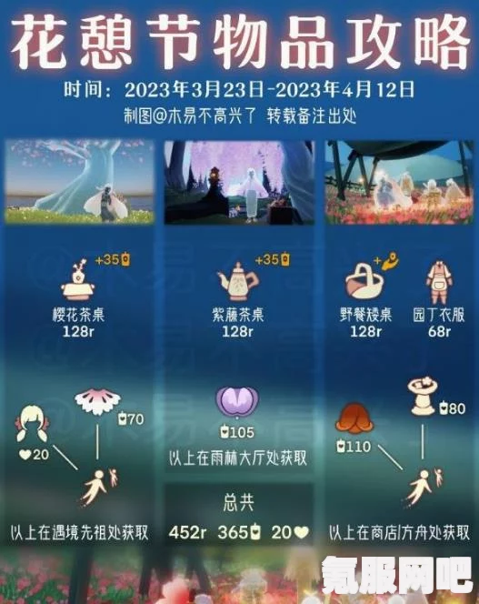 光遇4月3日花憩节活动攻略，鲜花代币收集指南