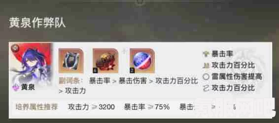 崩坏星穹铁道黄泉平民阵容搭配介绍，打造最强战斗团队