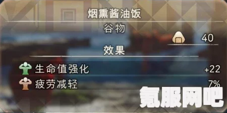 狂野之心全食物图鉴及食物效果一览