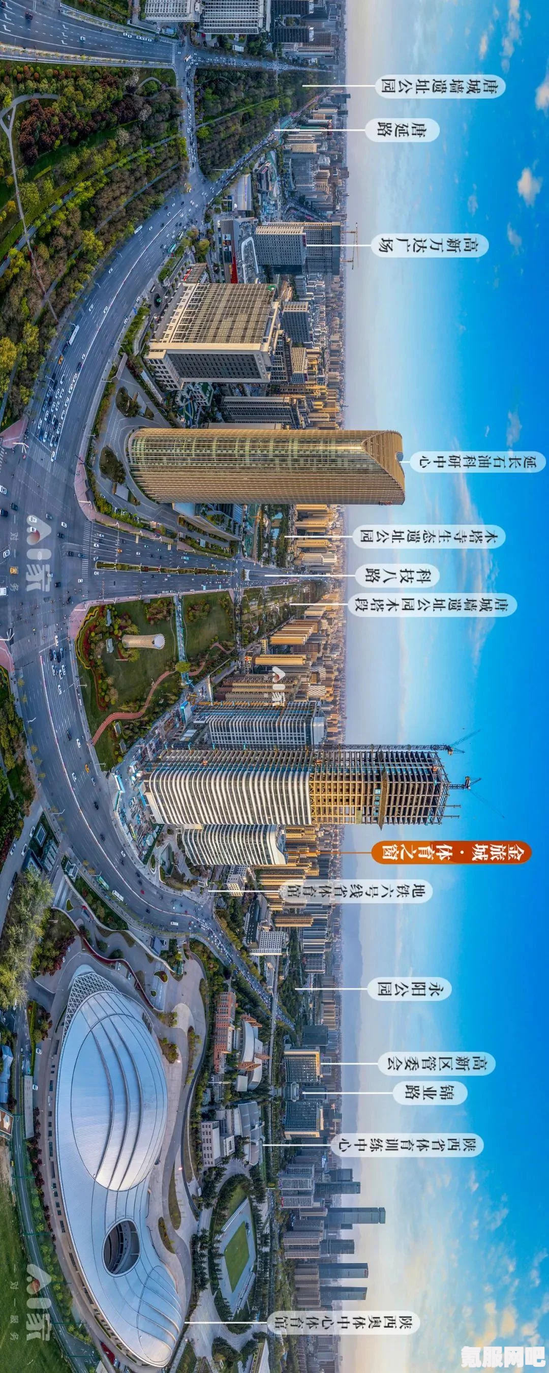 城市天际线建筑旋转指南，轻松掌握建筑旋转技巧