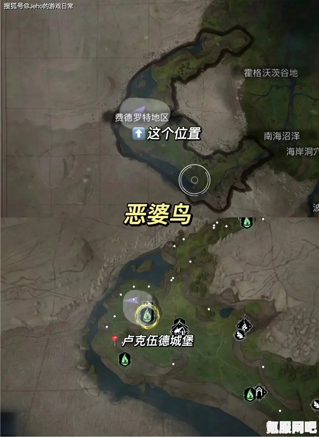 霍格沃茨遗产迷踪鸟的神秘栖息之地