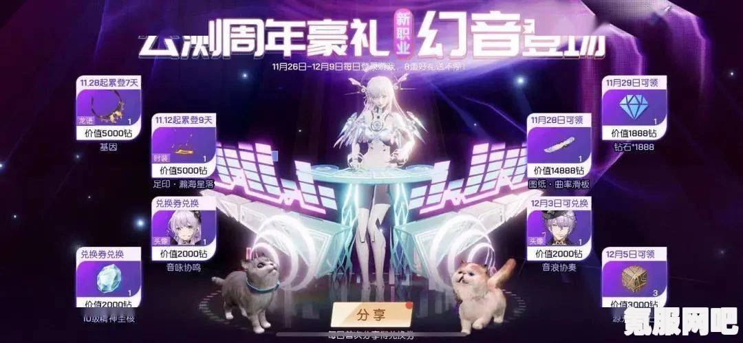 绝对演绎公测福利奖励介绍