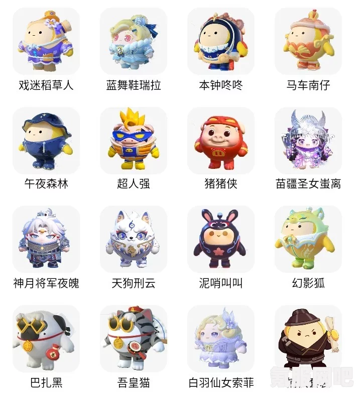 蛋仔派对人物群像揭秘，角色形象深度解析
