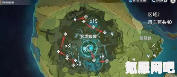 原神4.4版本塞西莉亚花全采集路线详解，37株塞西莉亚花路线分享