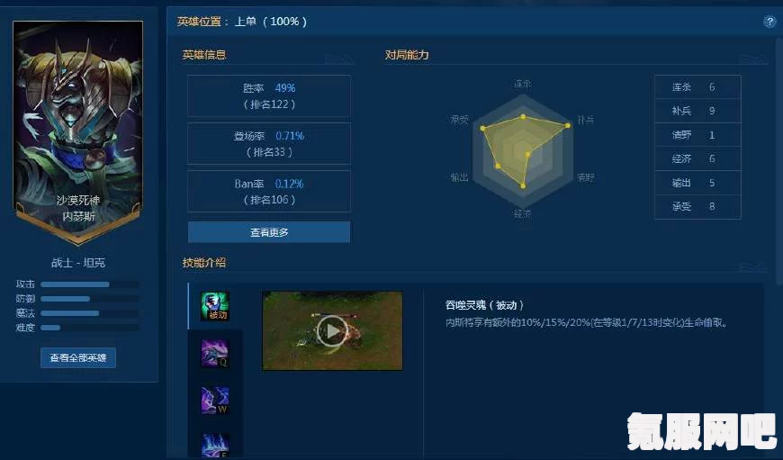 英雄联盟狗头16分钟Q技能累积与合格标准解析
