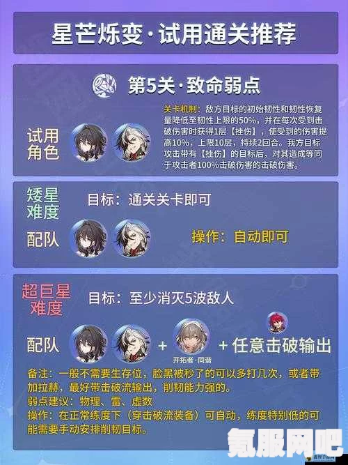 崩坏星穹铁道惊梦电视台第五关情绪黑洞通关攻略