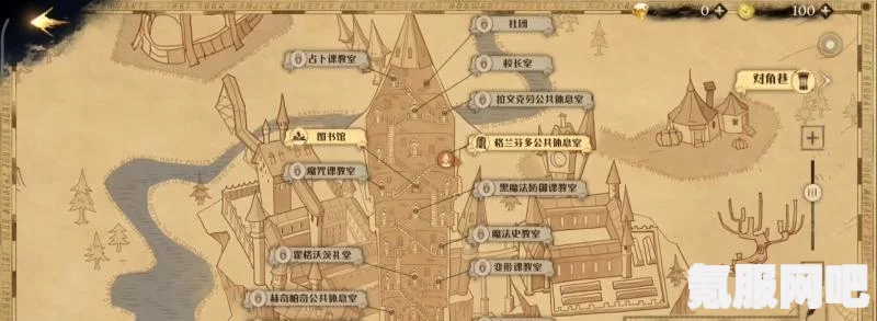 霍格沃茨之遗，解锁要素与地图探索详解
