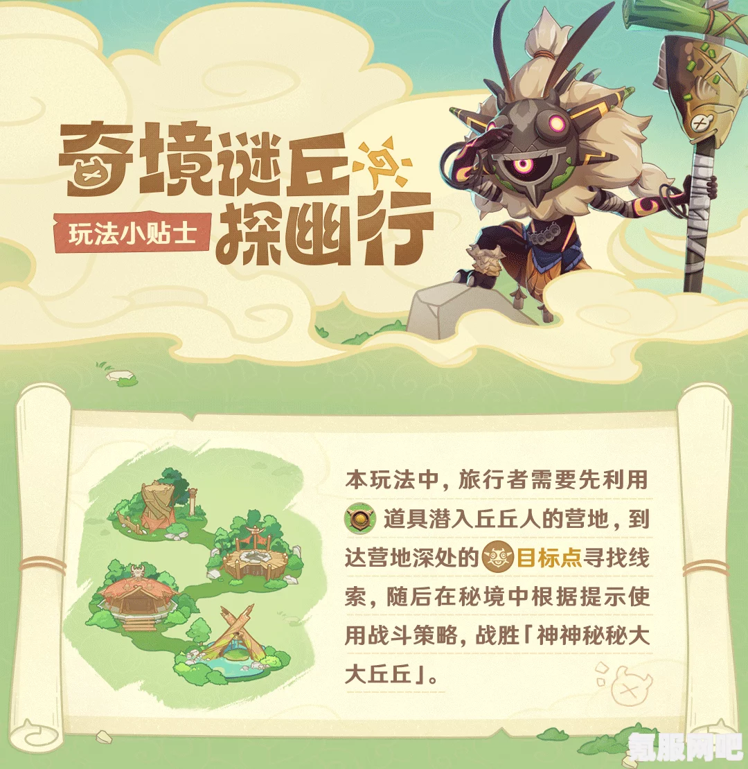 原神奇境谜丘探幽行活动玩法介绍