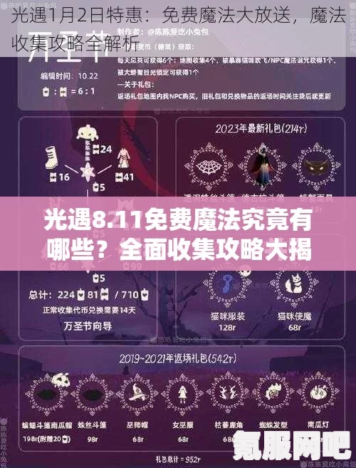 光遇2.28免费魔法大揭秘，全新收集攻略助你轻松掌握