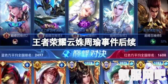 王者荣耀中的云姝与周瑜，后续发展与事件影响深度解析