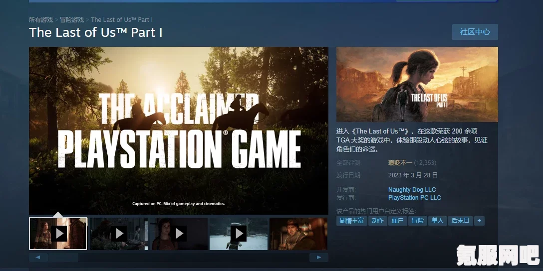 最后生还者2在Steam上的售价及可购性探讨