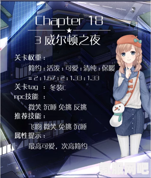 奇迹暖暖威尔顿之夜攻略详解，如何做出完美选择？