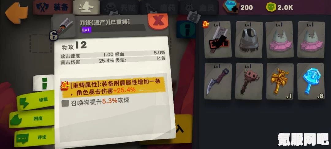 独奏骑士刀锋装备搭配攻略，如何打造完美战斗装备？